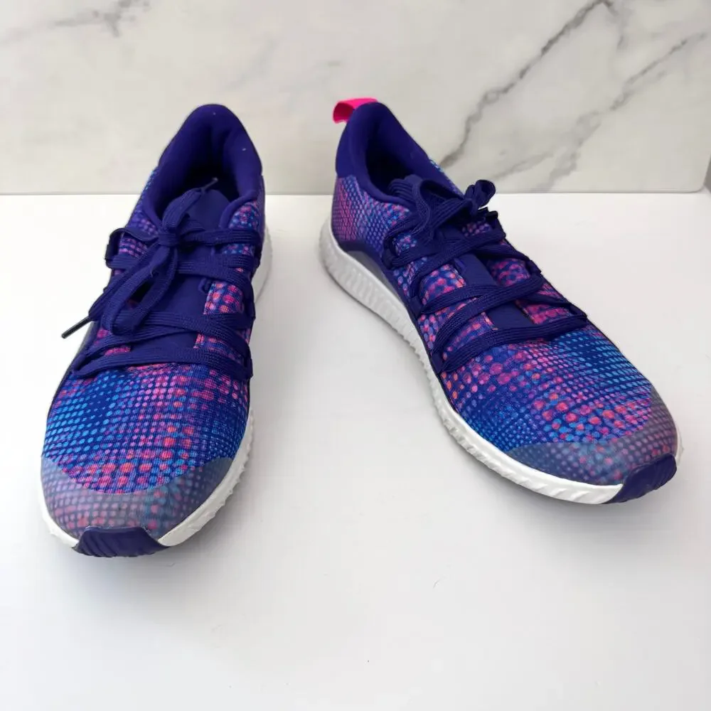 Adidas Big Kids ART DB0599 Cloudfoam Sneakers Size 6.5 Knit Active Purple Pink